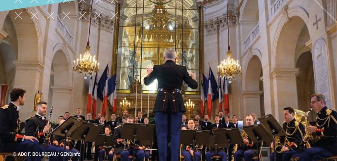 Replay du concert de la gendarmerie : un hommage à leurs héros Replay du concert de la gendarmerie : un hommage à leurs héros