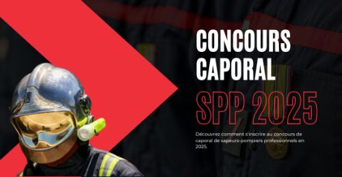 Comment s'inscrire au concours Caporal SPP en 2025 ?