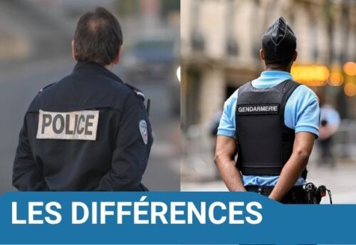 La diff�rence entre police et gendarmerie