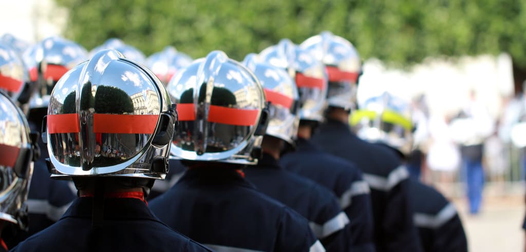 grade chez les pompiers