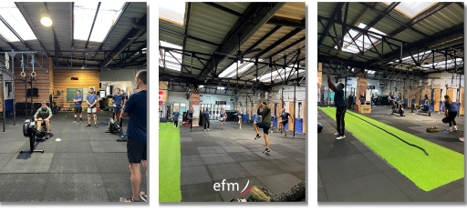 Séance de sport dans la salle de crossfit de Lille