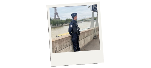 M�d�ric, gardien de la paix en brigade