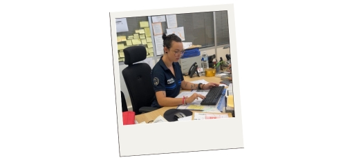 Johanna, polici�re municipale