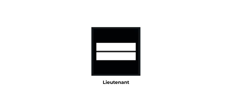 grades lieutenant