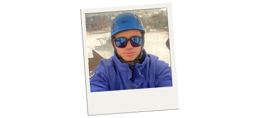 Théo, gendarme adjoint volontaire en haute-montagne