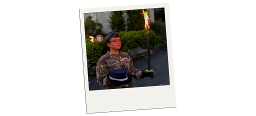 Noémie, gendarme dans la départementale