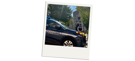 Loanne, gendarme dans le sud de la France