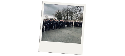 Clara, admise au concours de gendarmerie avec EFM