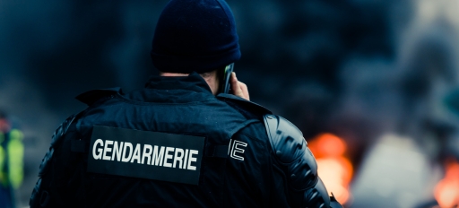 Gendarme de maintien de l'ordre