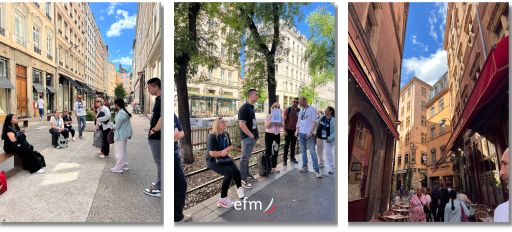Visite guid�e dans la ville de Lyon