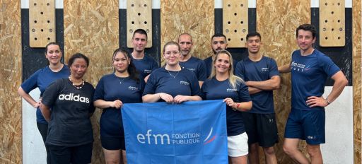 Photo de groupe lors de la rencontre EFM � Lyon