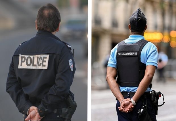 Policier et gendarme